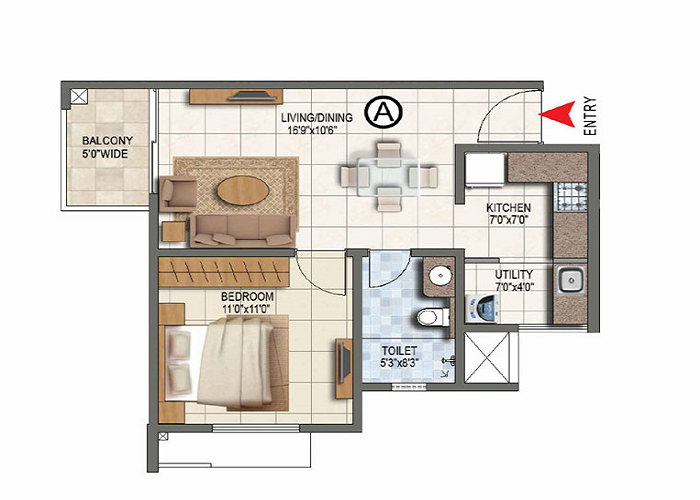 Nambiar Townpark Floor Plan